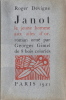 Janot, le Jeune Homme aux Ailes d'Or. ( Un des 334 exemplaires numérotés sur vélin, avec 8 bois gravés en couleurs de Georges Gimel, dédicacé par ...