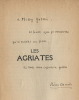 Les Agriates. ( Dédicacé à Mitry Goldin ). Pierre Benoit.