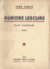 Aurore Lescure, Pilote d'Astronef.. Louis Théodore Etienne Varlet sous le pseudonyme de Théo Varlet.