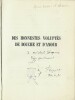 Des Honnestes Voluptés de Bouche et d'Amour. ( Avec dédicace et dessin original de Raymond Peynet à Michel Schepens ).. Raymond Peynet - Edouard de ...