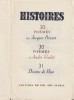 Histoires. 30 Poèmes de Jacques Prévert - 30 Poèmes d' André Verdet - 31 Dessins de Mayo. ( Avec Dessin original, dédicacé, pleine page de Jacques ...