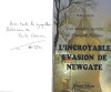 Les Dossiers Secrets de Sherlock Holmes : L'incroyable évasion de Newgate ( Tirage unique à 150 exemplaires, avec dédicace non nominative ). ( ...