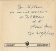 L'Epée du Paladin. ( Avec cordiale dédicace, autographe de Henri Vernes et Bob Morane ).. ( Bob Morane ) - Henri Vernes.