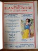 Superbe lot : Blanche-Neige et les Sept Nains, un nouveau grand film de Walt Disney + Pochette avec les 2 disques " Blanche-Neige et les Sept nains ", ...