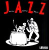Jazz. ( Avec dessin original dédicacé de Bridenne ). ( Dessin d'humour - Jazz ) - Roger Blachon - Bridenne - Pierre Samson.