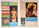 Disco-Revue, Le Lien Internationale des Rockers, n&deg; 1 du samedi 3 octobre 1964. ( The Beatles , The Rolling Stones, Dionne Warwick, sans le Poster ).. ...