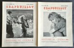 Revue Le Crapouillot n° 59 et 60 de janvier et avril 1963 : Histoire du Cinéma, tome 1 et 2. ( Un des 350 exemplaires, numérotés sur couché, du tirage ...