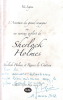 Sherlock Holmes et Rennes-le-Château. L'Aventure du Grand Voyageur ou un curieux Exploit de Sherlock Holmes. ( Avec belle dédicace de l'auteur ).. ( ...