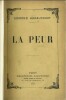 La Peur. ( Avec cordiale dédicace de Edmond Haraucourt à Sully Prudhomme ).. Edmond Haraucourt.