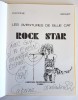 Les Aventures de Blue Cat : Rock Star. ( Avec superbe dessin original de Capone ).. ( Bandes Dessinées ) - Sicart - Capone.