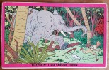 Puzzle n° 1 du Chèque Tintin : Tintin et Milou poursuivis par un éléphant ( Tintin au Congo ). ( Bandes Dessinées ) - Georges Rémi dit Hergé - Tintin.