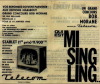 Encart publicitaire annonçant un grand concours Bob Morane patronné par Télecom :  Qui est Mi Sing Ling.... Henri Vernes - Bob Morane.