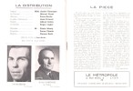Programme de la pièce de théâtre " Tartempion " de 1953.. ( Théâtre ) - Frédéric Dard - Marcel E.Grancher.