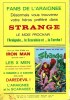 Strange n° 18. ( Extrait d'une reliure éditeur ).. ( Bandes Dessinées en Petits Formats ) - Stan Lee - Jack Kirby - Jay Gavin - George Tuska - Johnny ...