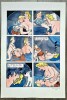 Magnifique planche originale en couleurs, signée, réalisé par Jan Bucquoy pour sa BD parodique : La Vie Sexuelle de Tintin, d'après Hergé.. ( Bandes ...