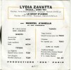 Lydia Zavatta avec L'orchestre de Marcel d'Anella, joue de la Trompette et Chante. ( 45 tours dédicacé sur la pochette par l'artiste ).. ( Disques - ...