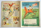 Protège Cahier publicitaire pour " Le Chocolat Poulain " et le chèque Tintin, avec La Chanson du petit Poulain.. ( Bandes Dessinées - Publicité ) - ...