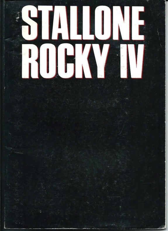Dossier de presse " Rocky IV " + 3 photographies de presse argentiques + dépliant du film + coupures de presse.. ( Dossiers de Presse Cinéma - Rocky ) ...