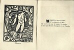 Le Bestiaire ou Cortège d'Orphée.  Illustrée par Raoul Dufy. ( Un des 1200 exemplaires numérotés sur papier Bouffant ). . Guillaume Apollinaire - ...