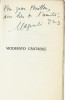 Moderato cantabile. ( Avec cordiale de Marguerite Duras à l'ethnologue Jean Pouillon ).. Marguerite Duras.