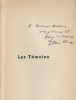 Les témoins. ( Un des 200 exemplaires numérotés sur bouffant gothic, avec belle dédicace autographe de Ilarie Voronca au poète Gabriel Audisio ).. ( ...