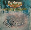 Journey to the Center of the Earth. CD Vinyle réplica, signé par Rick Wakeman.. ( CD Rock et Rock Progressif ) - Rick Wakeman - Jules Verne.
