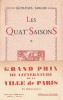 Les Quat'Saisons. Astrologie Poétique. ( Un des 150 exemplaires numérotés sur vélin ).. Léon-Paul Fargue.
