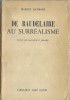De Baudelaire au Surréalisme . ( Dédicace à René Bray ).. Marcel Raymond