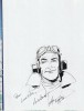 Biggles, Pilote de la R.A.F et Détective de l'Air, tome 13 : Neiges Mortelles. ( Avec superbe dessin original signé de Eric Loutte ).. ( Bandes ...