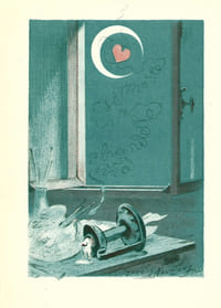 Hommage d'un " Vieux-Papiériste " à Adolphe Willette et à son oeuvre + Menu illustré par Maurice–Louis Henri Neumont pour la Société Archéologique, Historique et Artistique " Le Vieux Papier ", en date du 16 mars 1926.