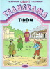 Transrama géant Télévision Jesco : Tintin Reporter ( décors + personnages en décalcomanies ). ( Bandes Dessinées Objets Para-BD ) - Georges Rémi dit ...