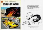 Tif et Tondu, tome 30 : Echecs et Match. ( Avec superbe dessin original sign&eacute; de Will ).. ( Bandes Dessin&eacute;es ) - Willy Maltaite dit Will - Stephen ...