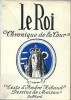 La Cour. Chronique du Royaume. ( Dédicace de André Ribaud + magnifique dessin original, signé, de Moisan ).  . ( Dessin d'Humour ) - André Ribaud - ...