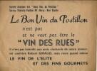 Niglo, clebs & greffiers. ( Avec 2 papillons publicitaires mettant en scène Robert Giraud pour " Les Bons vins du Postillon ".. Robert Giraud. 