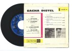 Disque 45 tours dédicacé par Sacha Distel.. ( Disques - Musique ) - Sacha Distel.