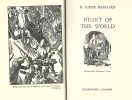 Heart of the World.. ( Littérature en Anglais ) - Henry Rider Haggard - Hookway Cowles.