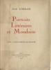 Portraits Littéraires et Mondains. Avec 14 eaux-fortes de Renefer.. Jean Lorrain - Renefer