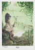 Ex-Libris signé François Mougne. ( Bandes Dessinées ) - François Mougne.