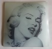Vide-poches en verre, vintage : Marilyn Monroe . ( Cinéma ) - Marilyn Monroe.