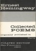 Collected poems originally published in Paris. ( Tirage pirate ).. Ernest Hemingway.