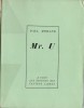 Mr. U. ( Un des 480 exemplaires numérotés sur normandy ). . Paul Morand - Tsugouharu Foujita / Léonard Foujita