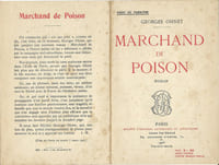 Les Batailles de la Vie : Marchand de Poison. ( Un des 30 exemplaires numérotés sur hollande, du tirage de tête ).