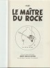 Les Aventures de Quinquin : Le Maître du Rock. ( Roman-Pastiche en hommage à Hergé, tiré uniquement à 150 exemplaires numérotés ).. ( Georges Rémi dit ...