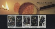 Carnet Timbres-Poste Royal Mail Mint Stamps : 5 timbres Sherlock Holmes.. ( Philatélie - Arthur Conan Doyle ) - Sherlock Holmes.