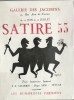 Programme pour l'exposition " Satire 53 ". Trois humoristes lyonnais P.-P Charrin, Roger Sam - Teyvar reçoivent les Humoristes Parisiens.. Frédéric ...