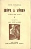 Rêve à Vénus. Anticipation Sociale. ( Avec belle dédicace de Denis Parazols ).. ( Science-Fiction - Uchronie ) - Denis Parazols - Llano Florez et ...