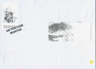 Enveloppe avec timbre cacheté + 6 ex-libris signés + Carte magique signé + carte éditeur, signés par Thomas Girod.. ( Bandes Dessinées - Philatélie ) ...