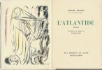 L'Atlantide. ( Tirage unique à 3000 exemplaires numérotés sur vélin filigrané Renage ).. ( Atlantide - Littérature adaptée au Cinéma ) - Pierre Benoit ...