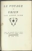 Le Voyage d'Urien. ( Un des 1012 exemplaires numérotés, sur papier d’Alfa, avec couverture spéciale illustrée par Démétrios Galanis ).. ( Fantastique ...