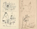 Candide et Ric et Rac, présentent : Humour 41 ( 6 dessins originaux signés par Albert Dubout, Robert Carrizey, Jo Paz, Bernard Aldebert, Raymond ...